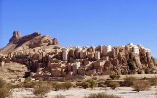 Самые древние небоскрёбы в мире: глиняный город Шибам